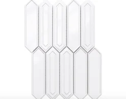 Mosaïque sur résille pour salle de bain et cuisine en céramique 29.6 cm x 30 cm- Casablanca-Ilcom Clearance