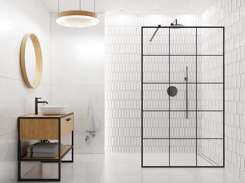 Mosaïque sur résille pour salle de bain et cuisine en céramique 29.6 cm x 30 cm- Casablanca-Ilcom Clearance