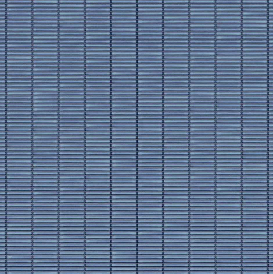 Mosaïque sur résille pour salle de bain et cuisine en céramique 28.2 x 29 cm- Blue piano-Ilcom Discount