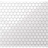 Ilcom Mosaïque sur résille pour salle de bain et cuisine en céramique 31.7 cm x 29.3 cm - Snowballs