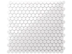 Ilcom Mosaïque sur résille pour salle de bain et cuisine en céramique 31.7 cm x 29.3 cm - Snowballs