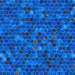 Mosaïque sur résille pour salle de bain et cuisine en céramique 31.2 x 27 cm- Mixed ocean hive-Ilcom New