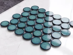 Mosaïque sur résille pour salle de bain et cuisine en céramique 30.6 cm x 26.5 cm - Adriatic breeze-Ilcom Online