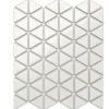 Ilcom Mosaïque sur résille pour salle de bain et cuisine en céramique 26.3 cm x 30.3 cm- Triangular blanket