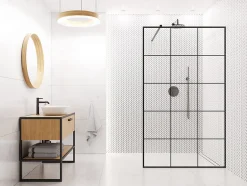 Mosaïque sur résille pour salle de bain et cuisine en céramique 27.5 cm x 21.8 cm - White sparrow-Ilcom Best