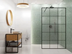 Mosaïque sur résille pour salle de bain et cuisine en céramique 29.7 cm x 26.2 cm - Nori hive-Ilcom Best