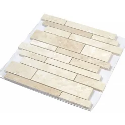 Decoon Mosaïque Travertin - Beige Vieilli - Barrettes