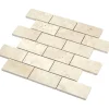 Mosaïque Travertin - Beige Adouci - Barrettes-Decoon