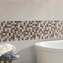 Colours Mosaïque Triesto marron 30 x 30 cm