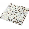 Mosaïque Verre / Pierre - Nacre - 1.5 x 1.5 cm-Decoon Online