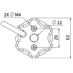 Slid’Up By Mantion Moteur filaire 35 mm pour volet roulant 20 kg - 10 Nm
