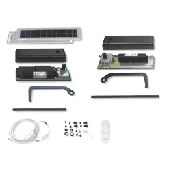 Bubendorff Moteur Solaire 2 Vantaux Kit Complet Pour Volet Battant