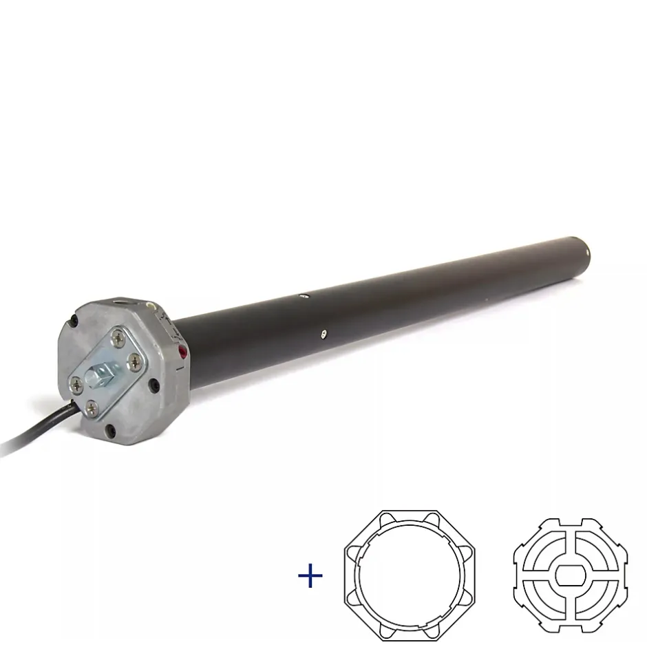 Avosdim Moteur Volet Filaire Secours D.45 20Nm + adaptations axe octo60