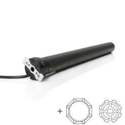Avosdim Moteur Volet Radio D.45 20Nm + adaptations axe octo60