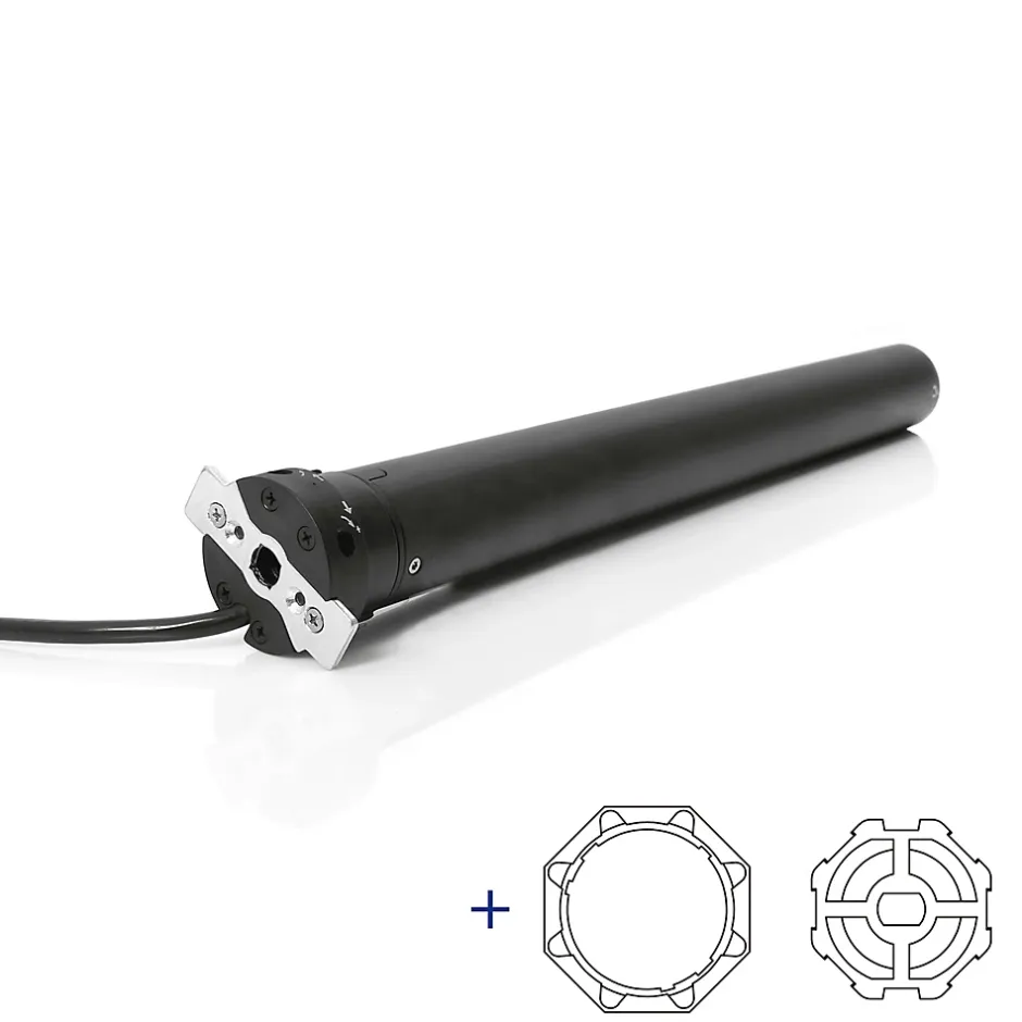 Avosdim Moteur Volet Radio D.45 20Nm + adaptations axe octo60