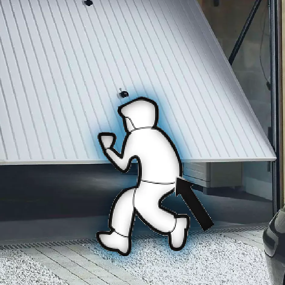 Avidsen Motorisation connectée porte de garage STRÖMMA 600, max 75kg, guidage par chaîne