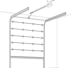 Motorisation pour porte de garage sectionnelle-GoodHome Discount