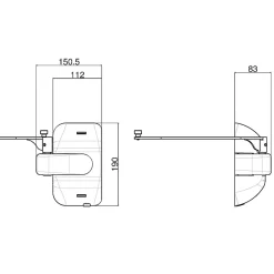 Slid’Up By Mantion Motorisation pour volet 2 battants SLID'UP BRA-VO filaire