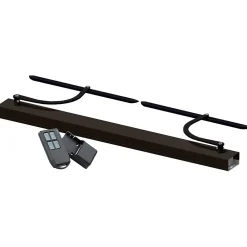 Motorisation pour volet 2 battants SLID'UP WINEO radio - baie 800 à 1500 mm - brun et noir-Slid’Up By Mantion Hot