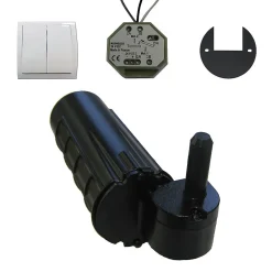 Slid’Up By Mantion Motorisation pour volet 1 battant gauche SLID'UP URANUS filaire - gond 14 mm