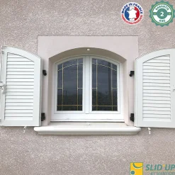 Slid’Up By Mantion Motorisation pour volet 2 battants SLID'UP URANUS filaire - gond 14 mm