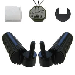 Slid’Up By Mantion Motorisation pour volet 2 battants SLID'UP URANUS filaire - gond 12 mm