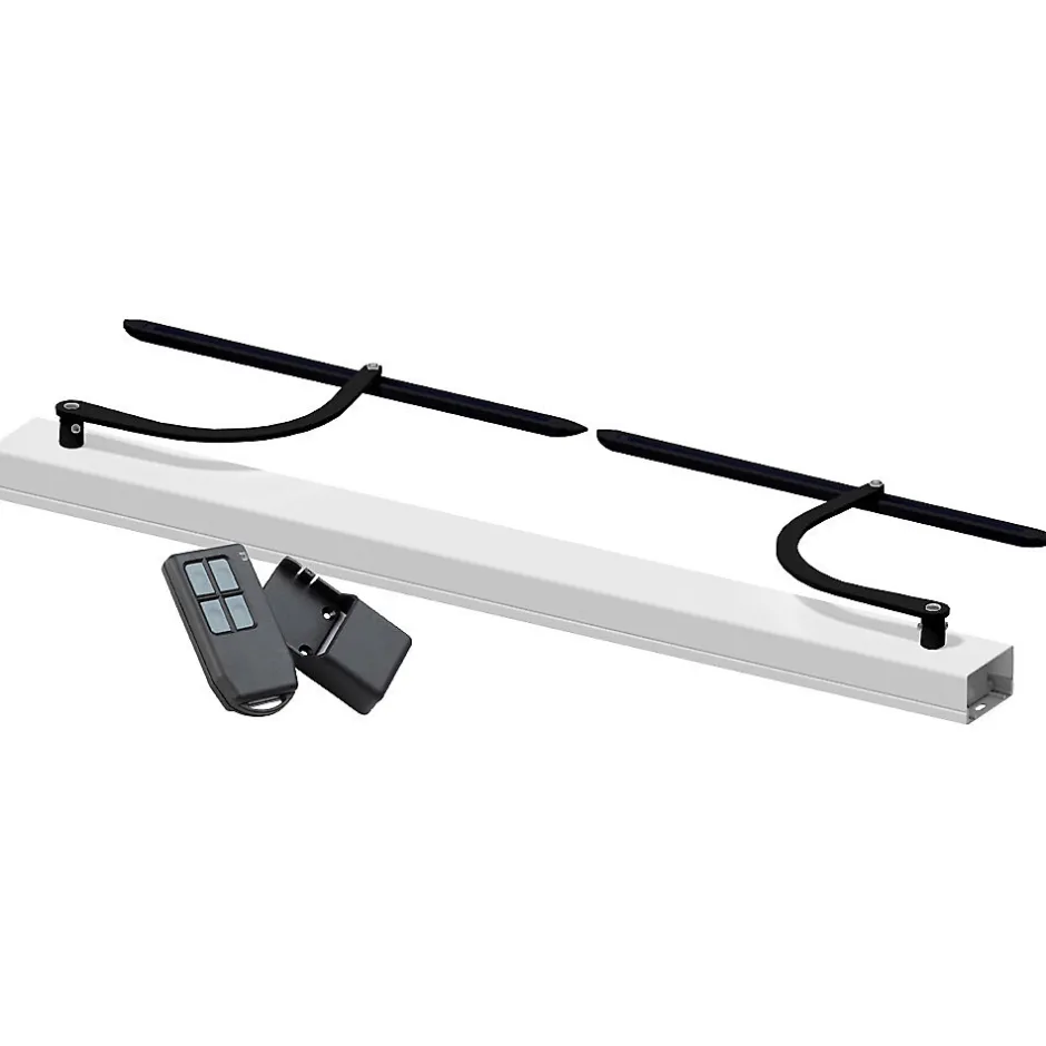 Motorisation pour volet 2 battants SLID'UP WINEO radio - baie 800 à 1500 mm - blanc et noir-Slid’Up By Mantion Hot