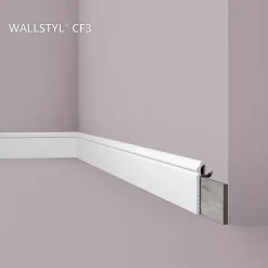 Noel & Marquet Moulure couvrante NMC WALLSTYL CF3 Moulure décorative Plinthe Moulure décorative