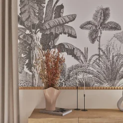 Woodbord Moulure murale décorative en bois PONT NEUF - 3,5 x 100 cm - Brut sans peinture - Cimaise - Plinthe - Baguette d'ornement