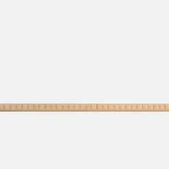 Woodbord Moulure murale décorative en bois MADELEINE - 0,7 x 1,8 x 100 cm - Brut sans peinture - Cimaise - Plinthe - Baguette d'ornement