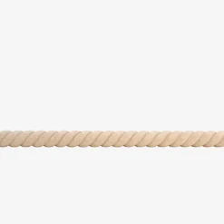 Woodbord Moulure murale décorative en bois TORSADE 30 - 3 x 100 cm - Brut sans peinture - Cimaise - Plinthe - Baguette d'ornement