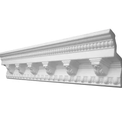 Moulure polystyrène Gloria 1 x 2 m blanc-