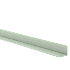Quest Moulure Souple en PVC 10x10 mm, Auto-Adhésive avec Bande Mousse, Plinthe Souple, pour Finitions et Étanchéité des Jonctions, vert