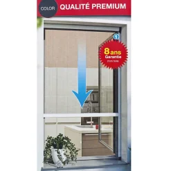 Moustiquaire 160 x 160 cm anthracite Rhino-Rhino Insect Screen Best