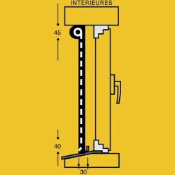 Moustiquaire alu à enrouleur automatique-Windhager New
