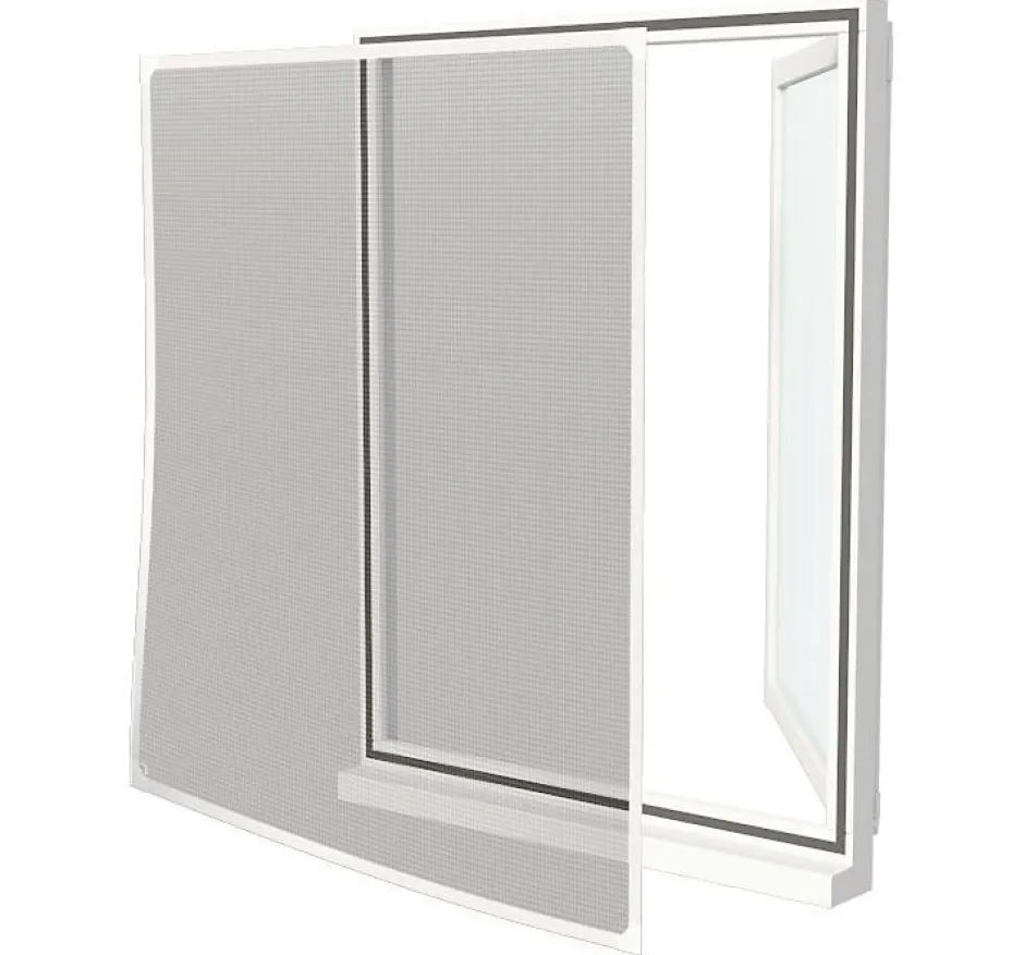 Avosdim Moustiquaire cadre aimanté sans perçage - L130 x H160cm - Blanc