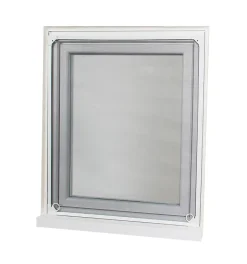 Avosdim Moustiquaire cadre aimanté sans perçage - L130 x H160cm - Blanc