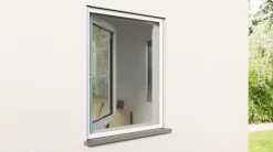 Moustiquaire cadre recoupable 85 x 85cm blanc - Toile fibre de verre-Avosdim Clearance