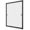 Moustiquaire cadre recoupable 85 x 85cm gris anthracite - Toile fibre de verre-Avosdim Hot