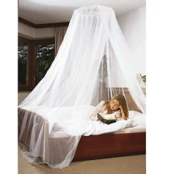 Windhager Moustiquaire ciel de lit 1 place - Blanc