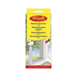 Moustiquaire de fenêtre - AEROXON - 130 x 150 cm - Blanche - Résistante aux UV - Lavable-Xonox New