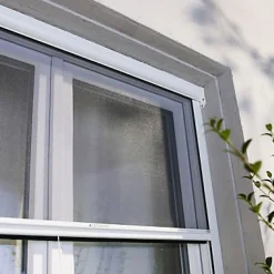 Moustiquaire de fenêtre en alu blanc Protek 125 x h.170 cm-Geom Online