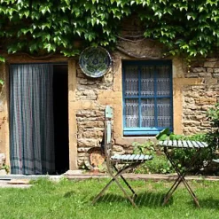 Moustiquaire de porte en coton couleurs 140 x 225 cm-Morel