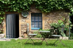 Moustiquaire de porte en coton couleurs 140 x 225 cm-Morel