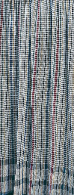 Moustiquaire de porte en coton couleurs 140 x 225 cm-Morel