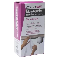 Moustiquaire en tulle blanc-Werka Pro Outlet