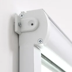 Moustiquaire enroulable alu blanc pour fenêtre de toit L 140 cm x H 150 cm-Volet-Moustiquaire Clearance