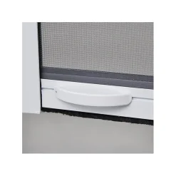 Moustiquaire enroulable pour fenêtre ALU H.170 x L.160 cm, coloris Blanc-Volet-Moustiquaire