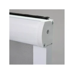Moustiquaire enroulable pour fenêtre ALU H.170 x L.160 cm, coloris Blanc-Volet-Moustiquaire