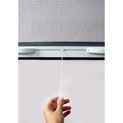 Moustiquaire enroulable pour fenêtre ALU H.170 x L.160 cm, coloris Blanc-Volet-Moustiquaire